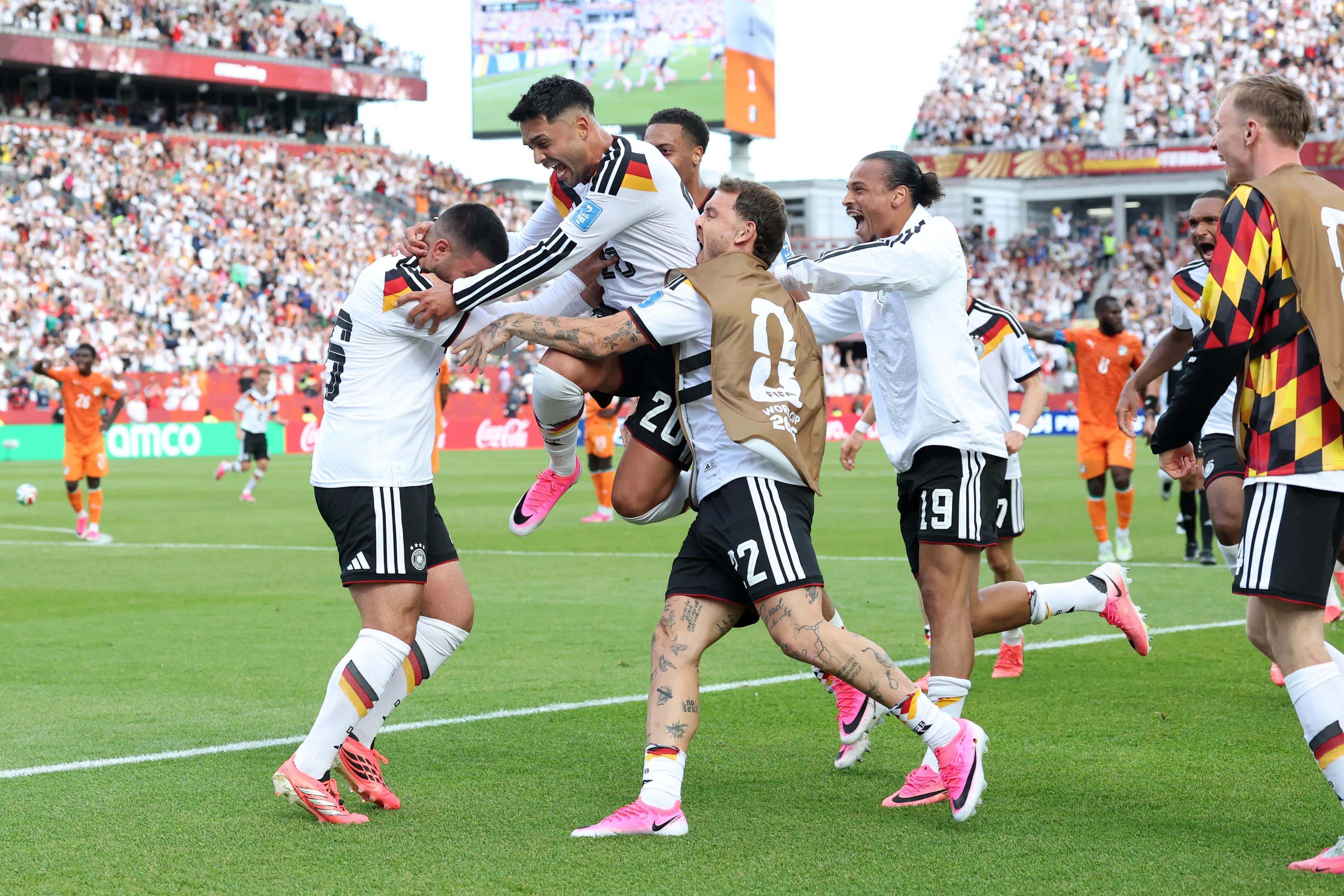 Germany come flying out of the traps